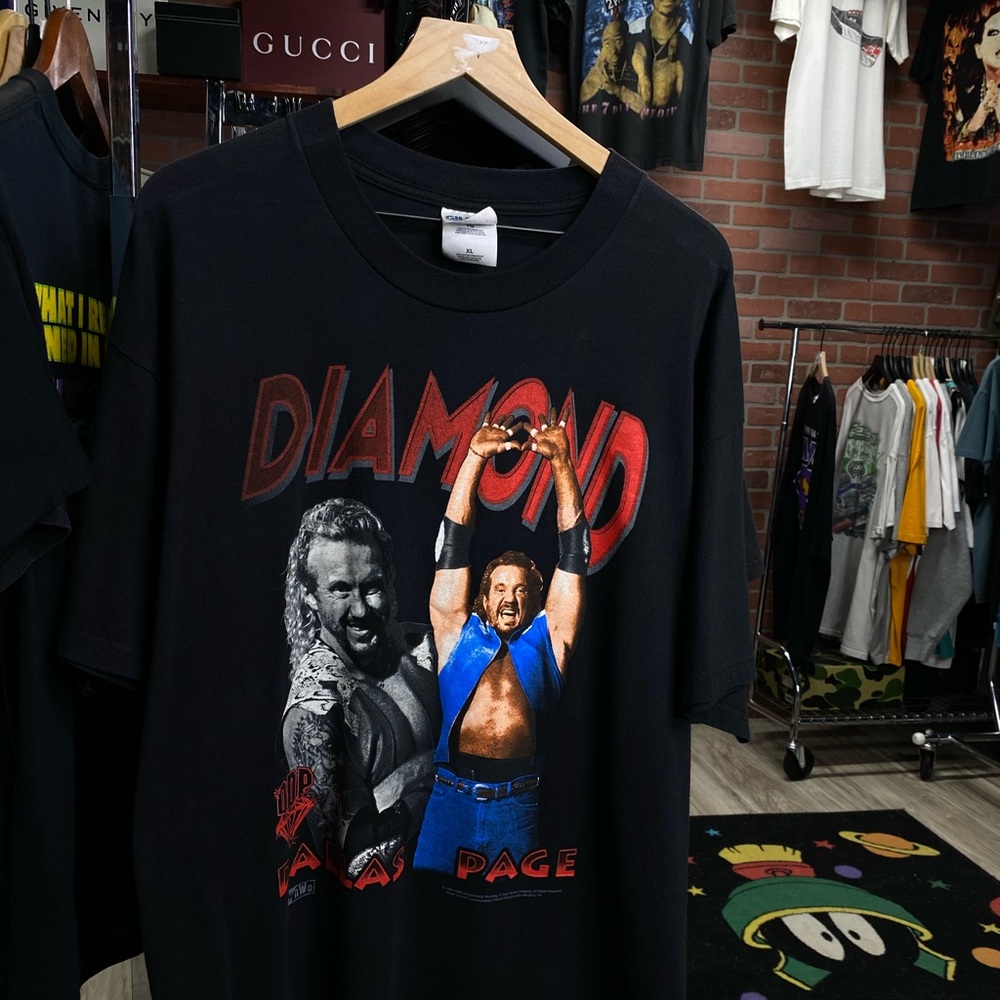 Vintage 90’s Diamond Dallas Page Wrestling T-Shirt Rare Adult XLarge